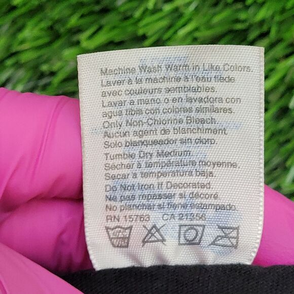 Vintage 90s Vince-Gill Shirt Womens L/XL 19x23 Black - Picture 6 of 13